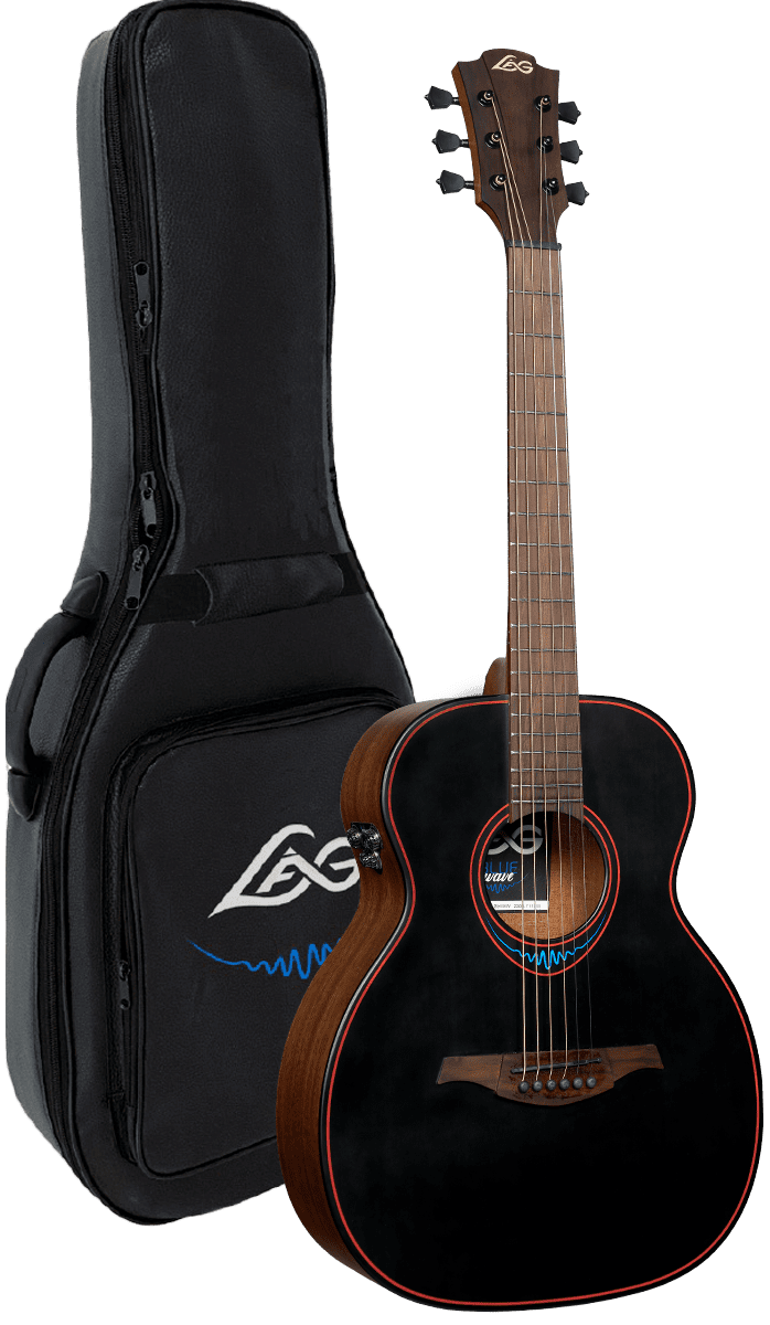 Lag Bluewave 1 Travel Smart Guitar - Naturel - Guitare Acoustique Voyage - Variation 2