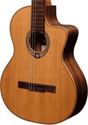 Guitare classique format 4/4 Lag Occitania OC170CE - Naturel satin