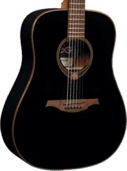 Guitare folk Lag T118D Tramontane - Black