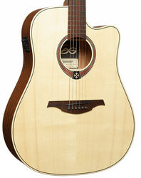 Guitare folk Lag Tramontane T70DCE II - Naturel satin