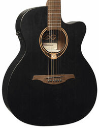 Guitare folk Lag Tramontane T70ACE - Noir satin