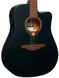 Guitare electro acoustique Lag Tramontane T70DCE - Noir satin