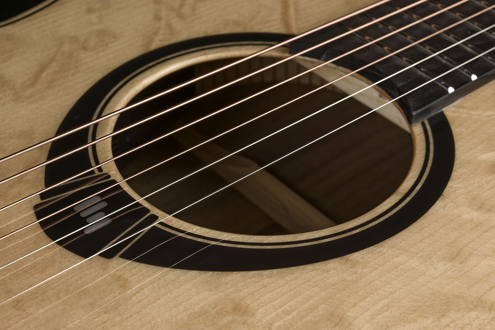 Lag Hv30ace Hyvibe H2 Auditorium Cw Epicea Bokote Bkbr - Natural - Guitare Folk - Variation 4