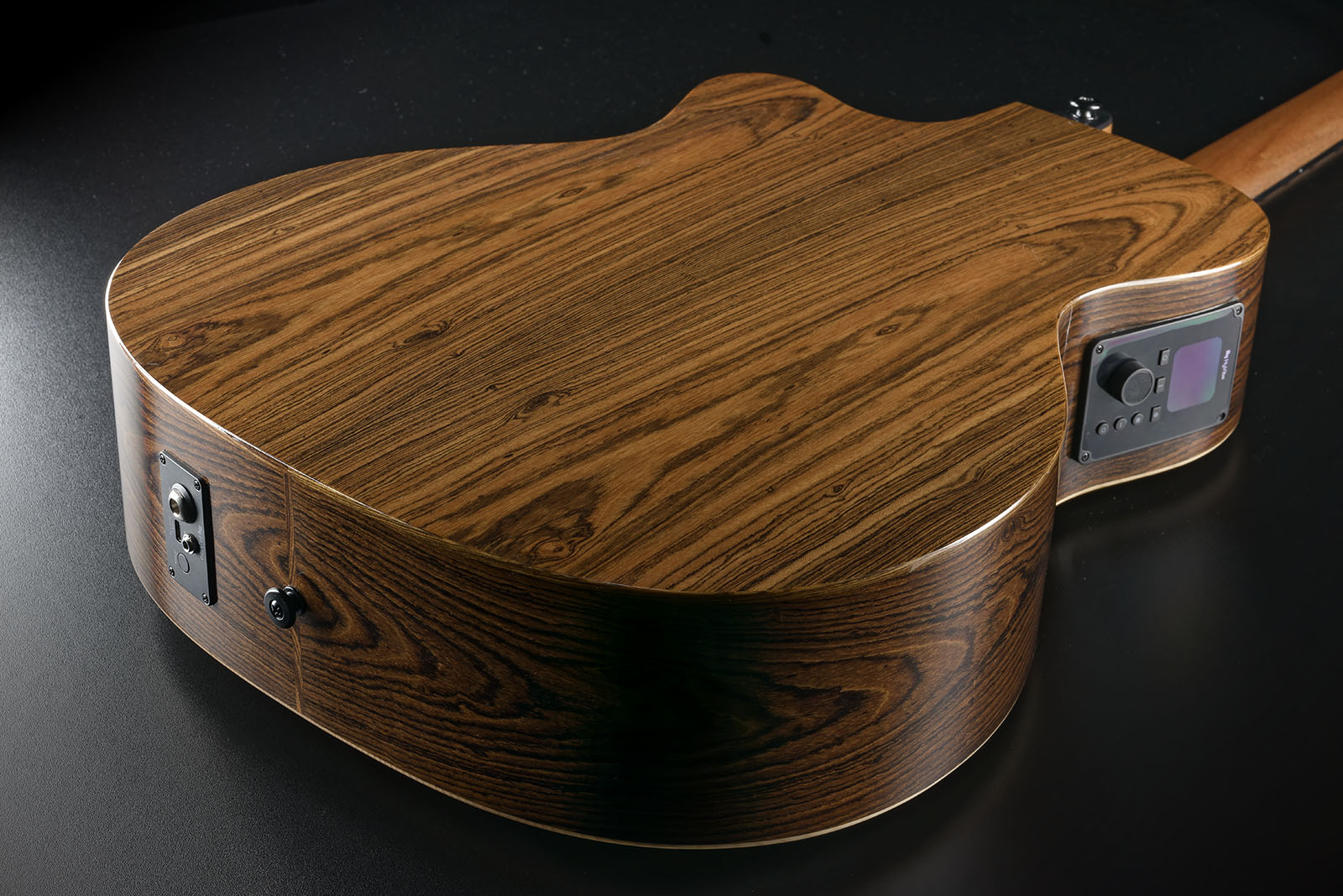 Lag Hv30ace Hyvibe H2 Auditorium Cw Epicea Bokote Bkbr - Natural - Guitare Folk - Variation 5