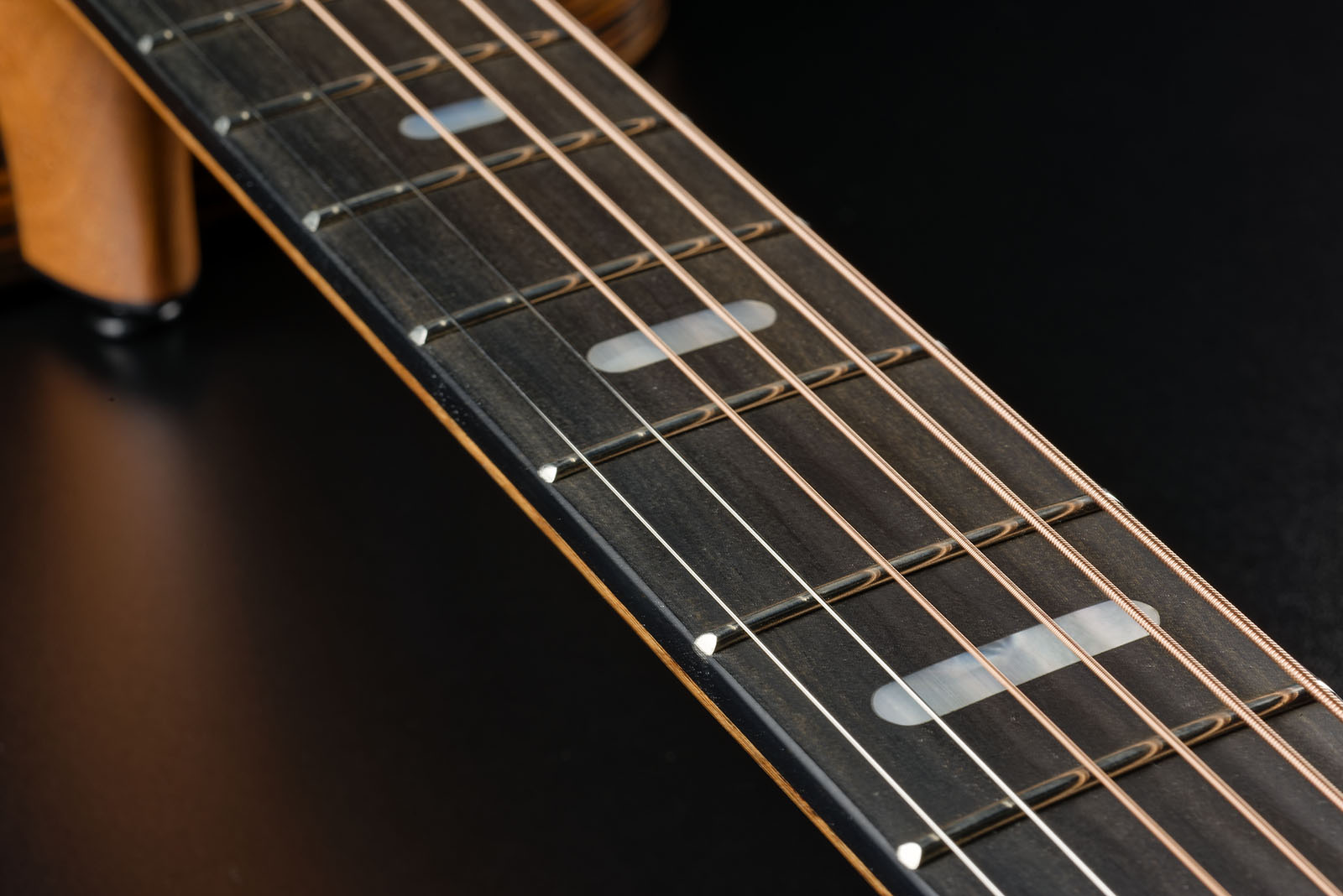 Lag Hv50ace Hyvibe H2 Auditoruium Cw Epicea Bokote Bkbr - Natural - Guitare Folk - Variation 7