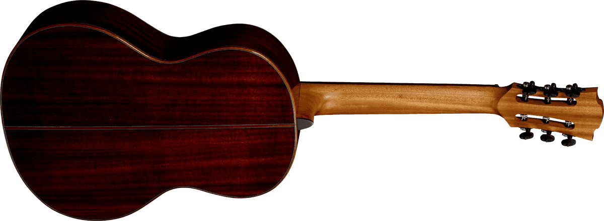 Lag Occitania Oc118 4/4 Cedre Khaya Rw - Naturel Brillant - Guitare Classique Format 4/4 - Variation 2