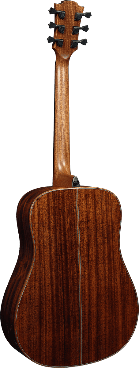 Lag T118d Tramontane Dreadnought Cedre Khaya Bro - Natural - Guitare Acoustique - Variation 2