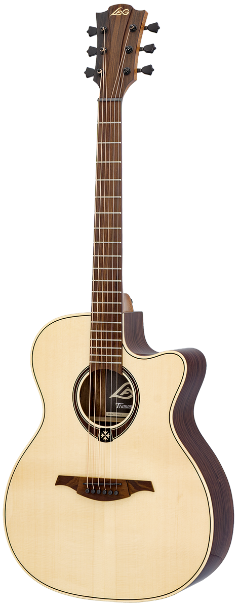 Lag T218 Ace Auditorium Epicea Palissandre Br - Natural - Guitare Folk - Variation 1