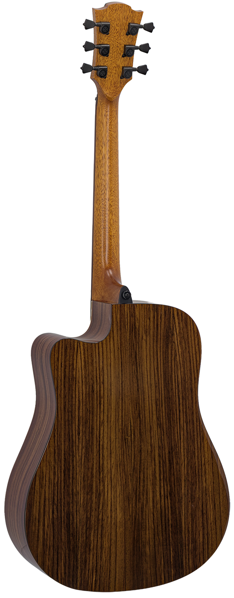 Lag T218 Dce Dreadnought Epicea Palissandre Br - Natural - Guitare Folk - Variation 2