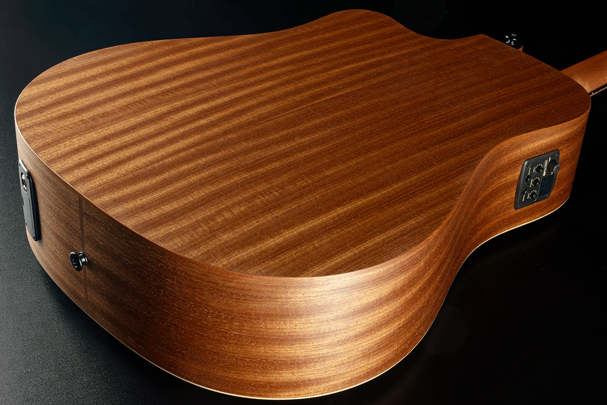 Lag T70dce Ii Tramontane Auditorium Cw Epicea Sapele Bro - Naturel Satin - Guitare Electro Acoustique - Variation 4