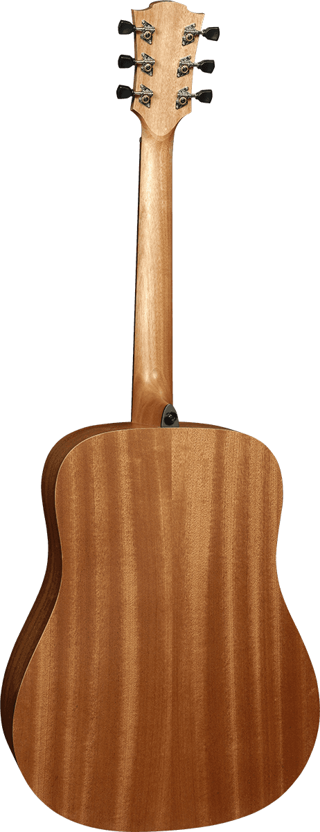 Lag T7d Tramontane Dreadnought Epicea Sapele Bro - Natural - Guitare Acoustique - Variation 1