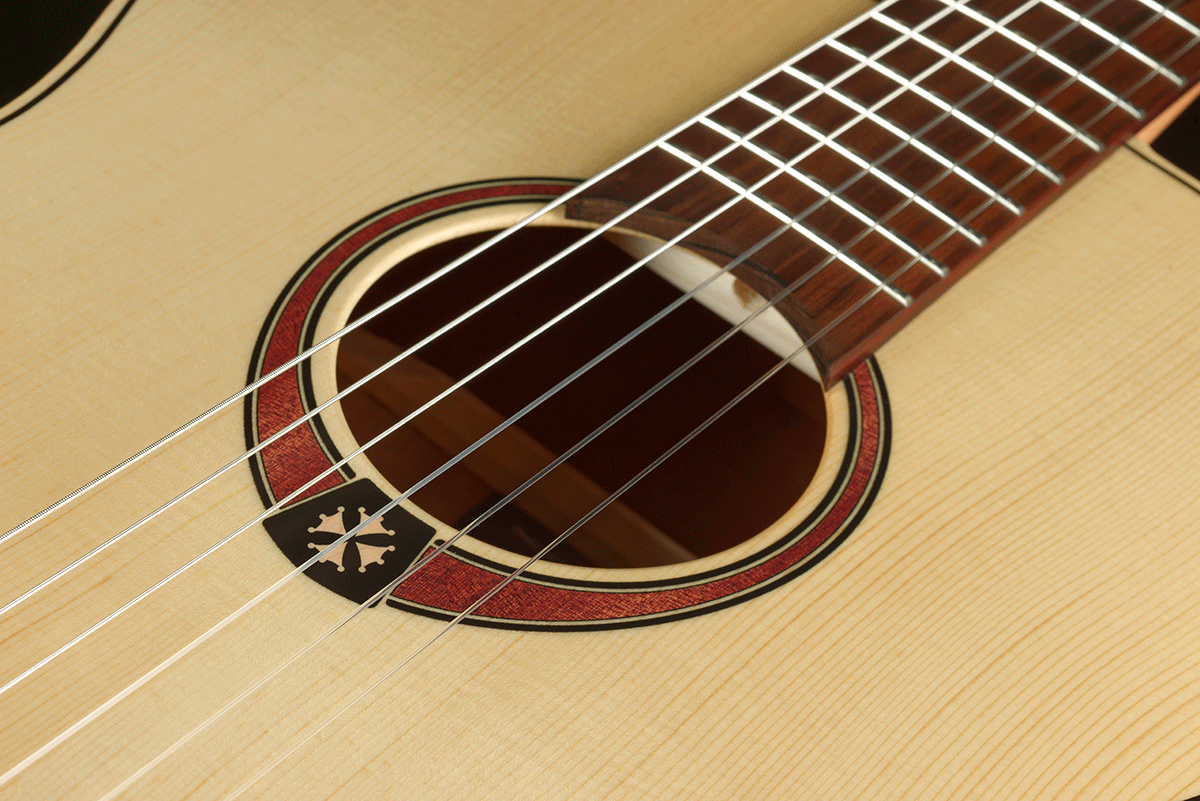 Lag Tramontane Tn70a Epicea Khaya Brbw - Natural - Guitare Classique Format 4/4 - Variation 4
