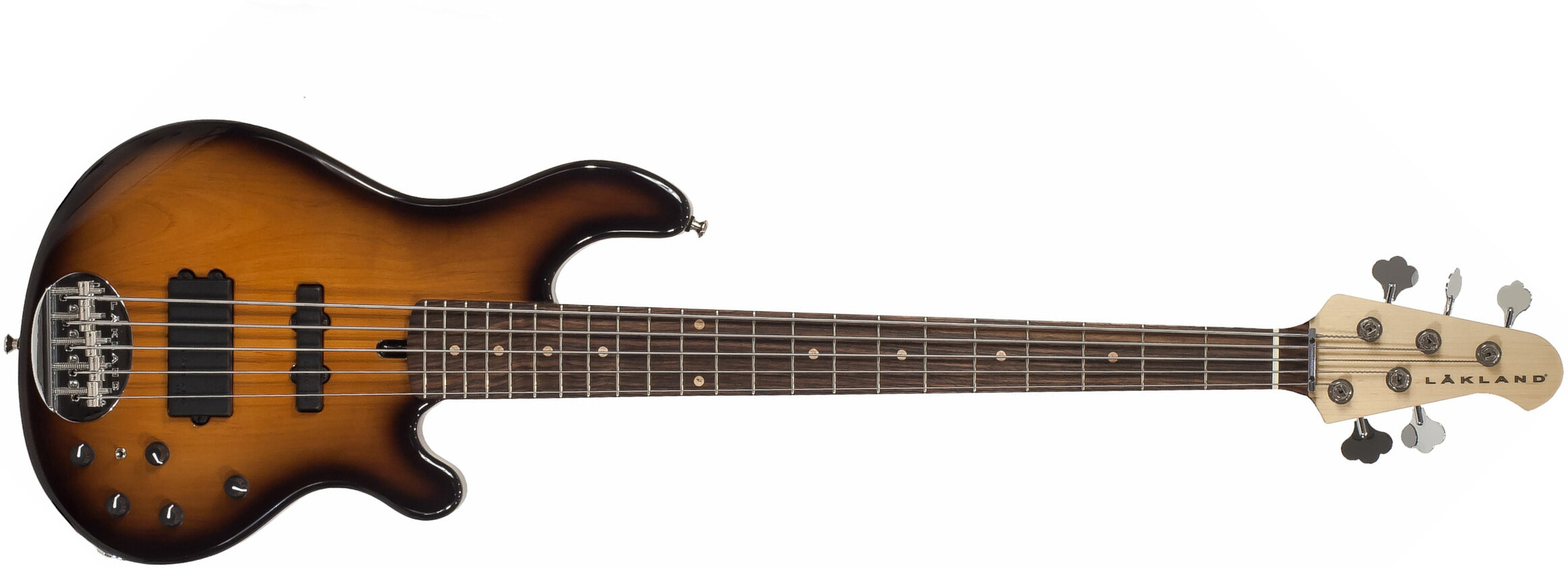 Lakland 55-14 Usa Classic Rw - Tobacco Sunburst - Basse Électrique Solid Body - Main picture