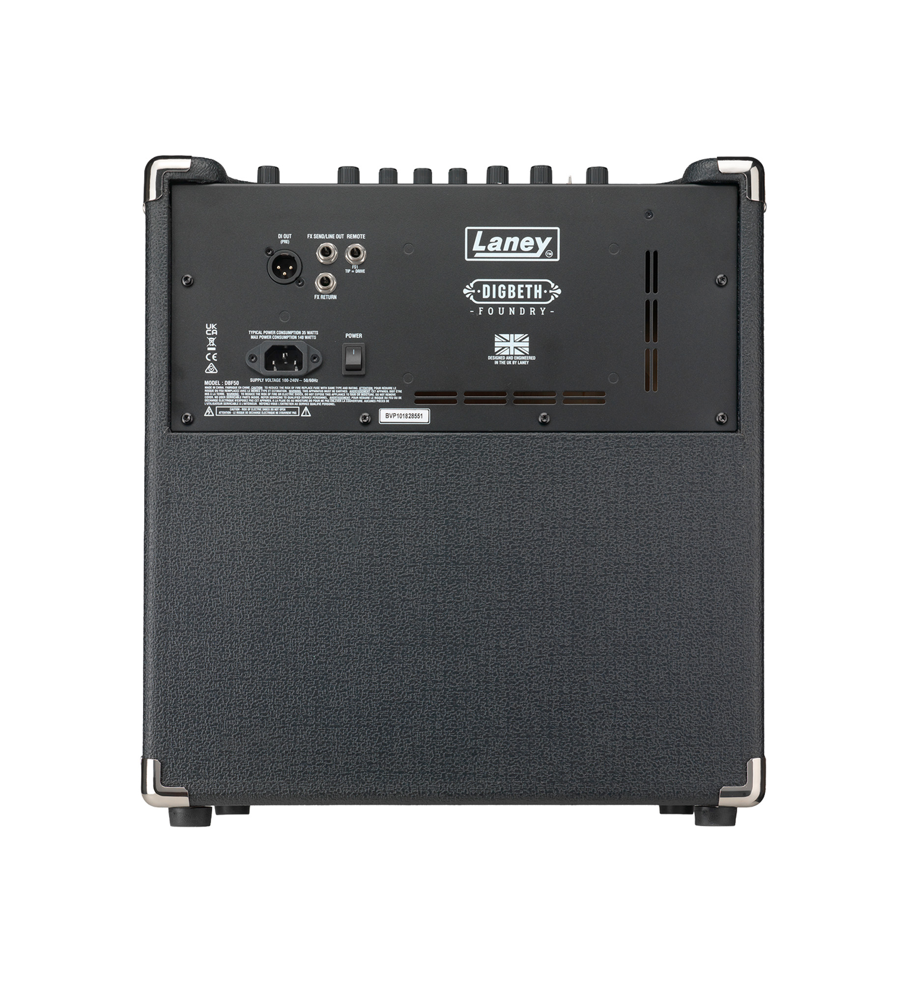 Laney Digbeth Foundry Combo 50w 1x10 - Combo Ampli Basse - Variation 2