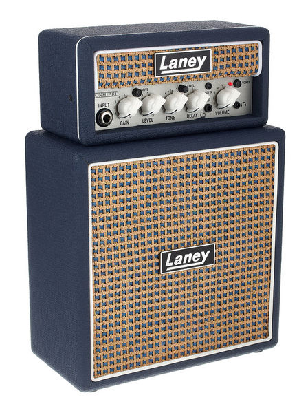 Laney Ministack-lionheart 6w 4x3 Blue - Mini Ampli Guitare - Variation 1