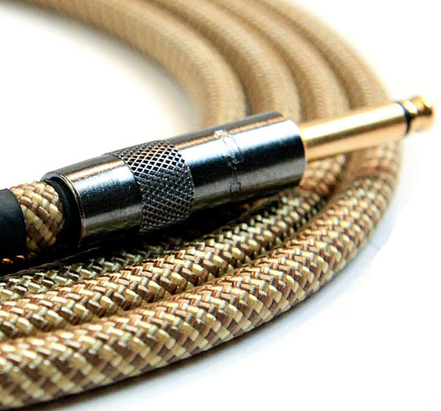 Lava Cable Vintage Silent Instrument 20ft Ss Tweed - - CÂble - Variation 2