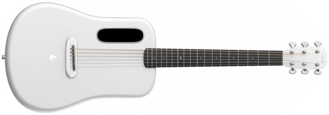 Lava Music Lava Me 3 38 - White - Guitare Acoustique Voyage - Main picture