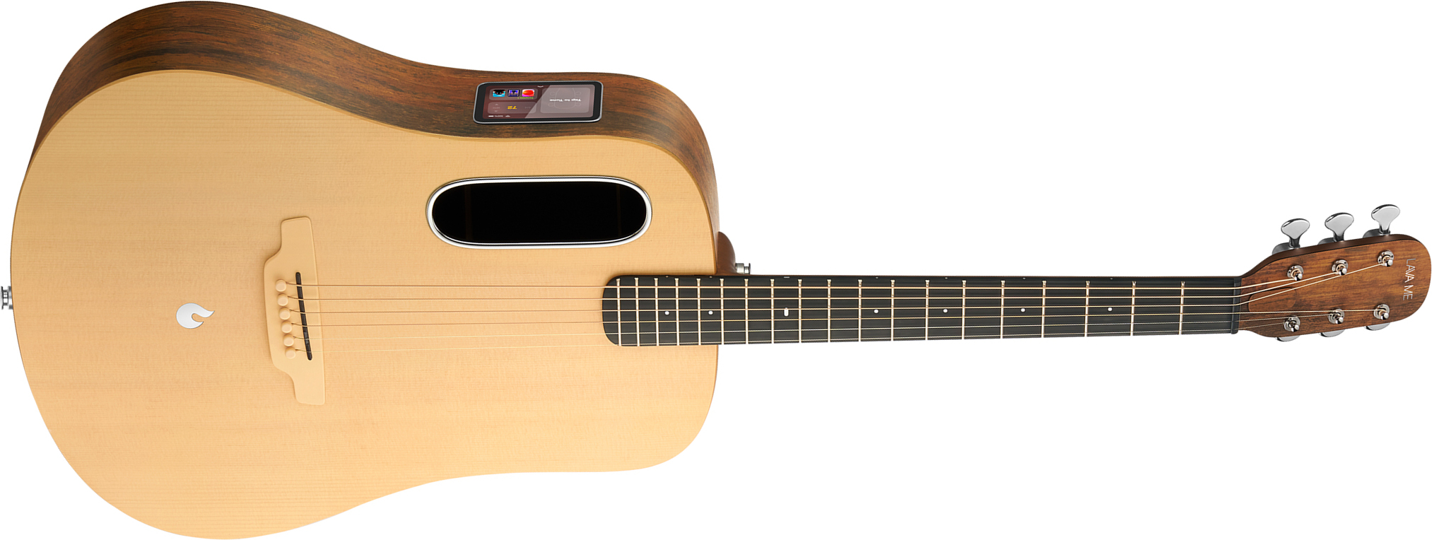 Lava Music Lava Me 4 Spruce 41 +airflow Bag - Natural Hpl Woodgrain - Guitare Acoustique Voyage - Main picture