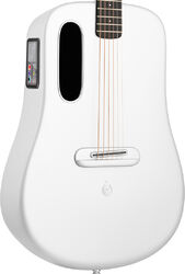 Guitare acoustique voyage Lava music Lava ME 4 Carbon 38 +Airflow Bag - White