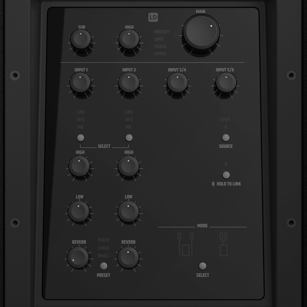 Ld Systems Dave 12 Gx4 - Pack Sonorisation - Variation 4