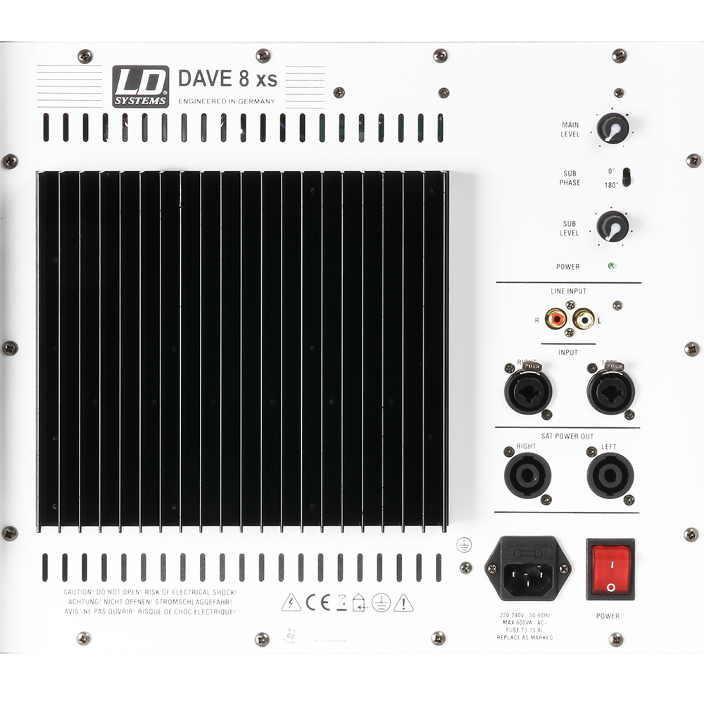 Ld Systems Dave 8 Xs W - Pack Sonorisation - Variation 1