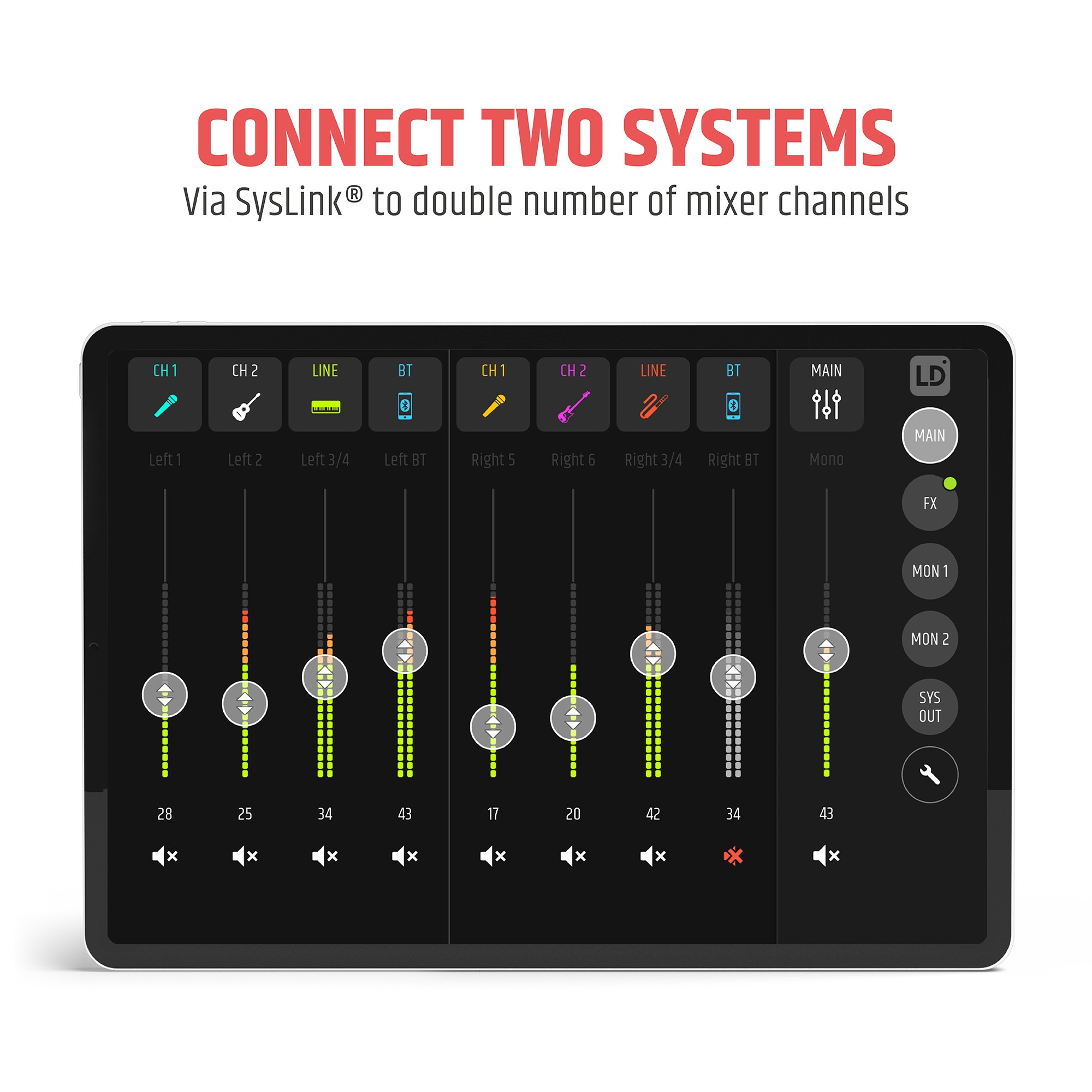 Ld Systems Maui 11 G3 Mix W - Sono Portable - Variation 10