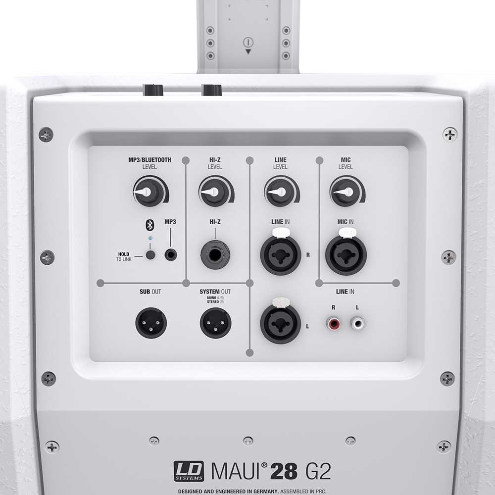 Ld Systems Maui 28 G2 W - Systemes Colonnes - Variation 10