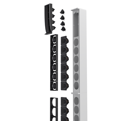 Ld Systems Maui44g3 All-in-one Array System + Mixer White - Systemes Colonnes - Variation 9