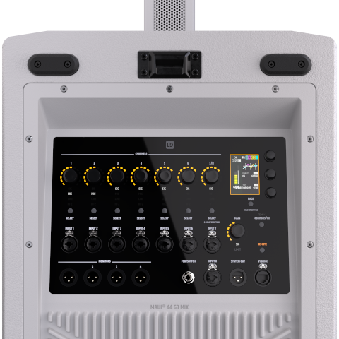 Ld Systems Maui44g3 All-in-one Array System + Mixer White - Systemes Colonnes - Variation 13