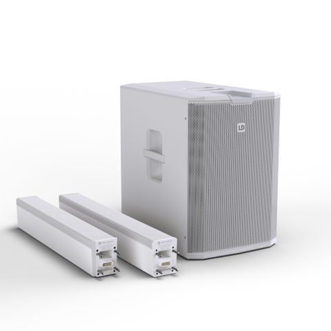 Ld Systems Maui44g3 All-in-one Array System + Mixer White - Systemes Colonnes - Variation 7