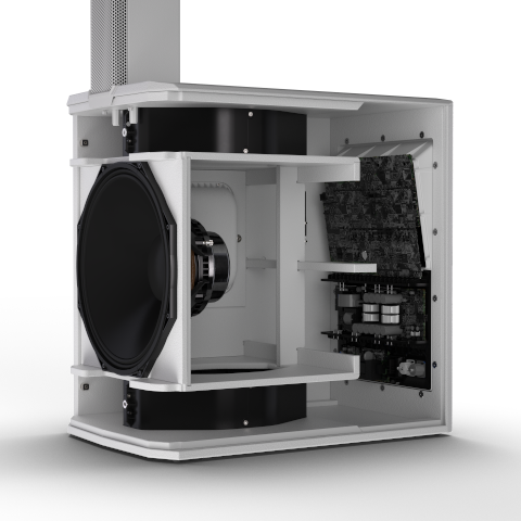 Ld Systems Maui44g3 All-in-one Array System White - Systemes Colonnes - Variation 5