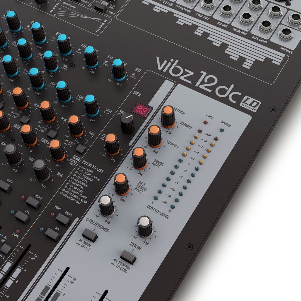 Ld Systems Vibz 12 Dc - Table De Mixage Analogique - Variation 4