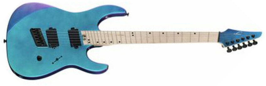 Legator N6fs Ninja S Fanned Frets Hh Ht Mn - Lunar Eclipse - Guitare Électrique Multi-scale - Main picture