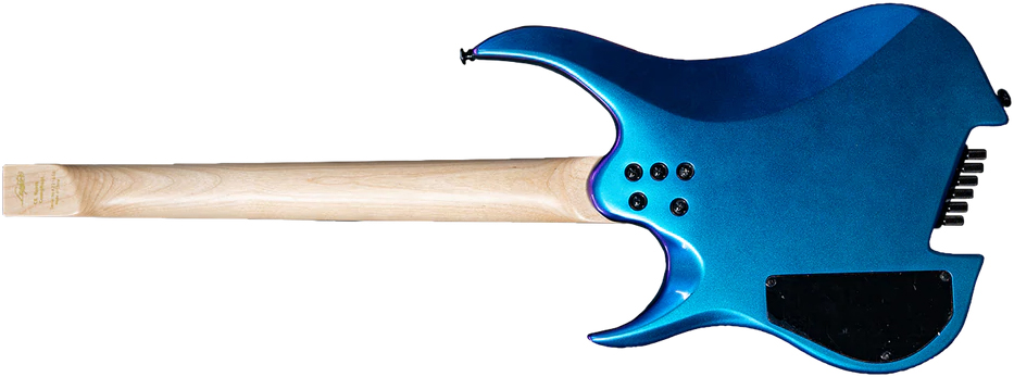 Legator Ghost G6fs Multiscale 2h Ht Mn - Blue Color Shift - Guitare Électrique Multi-scale - Variation 1