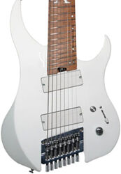 Guitare électrique multi-scale Legator Ghost G8A 10th Anniversary - Alpine white