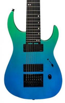 Guitare électrique baryton Legator Ninja Performance N8EP - Pacific aqua