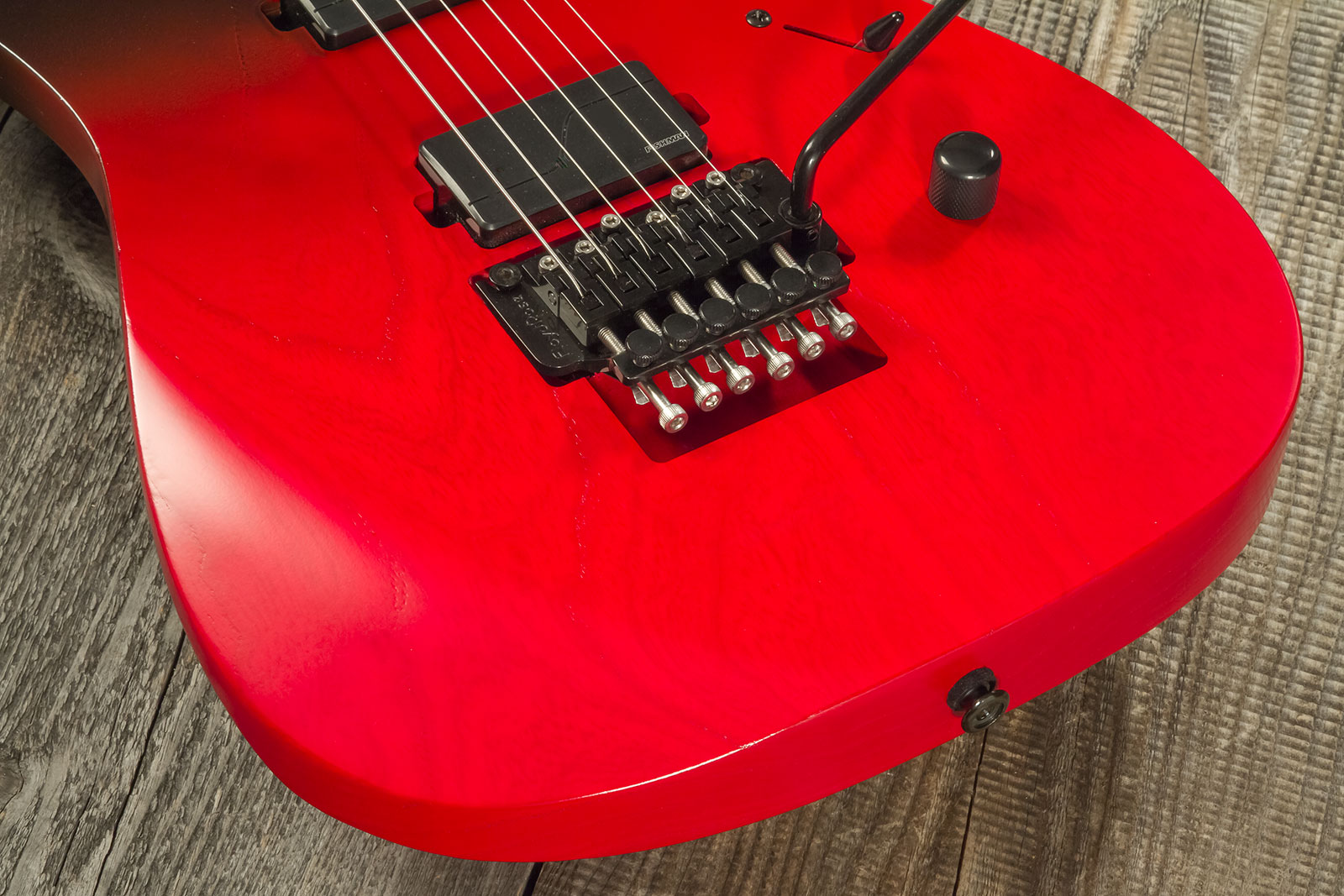 Legator Ninja N6fr 2h Fishman Fluence Modern Fr Eb - Crimson - Guitare Électrique MÉtal - Variation 3