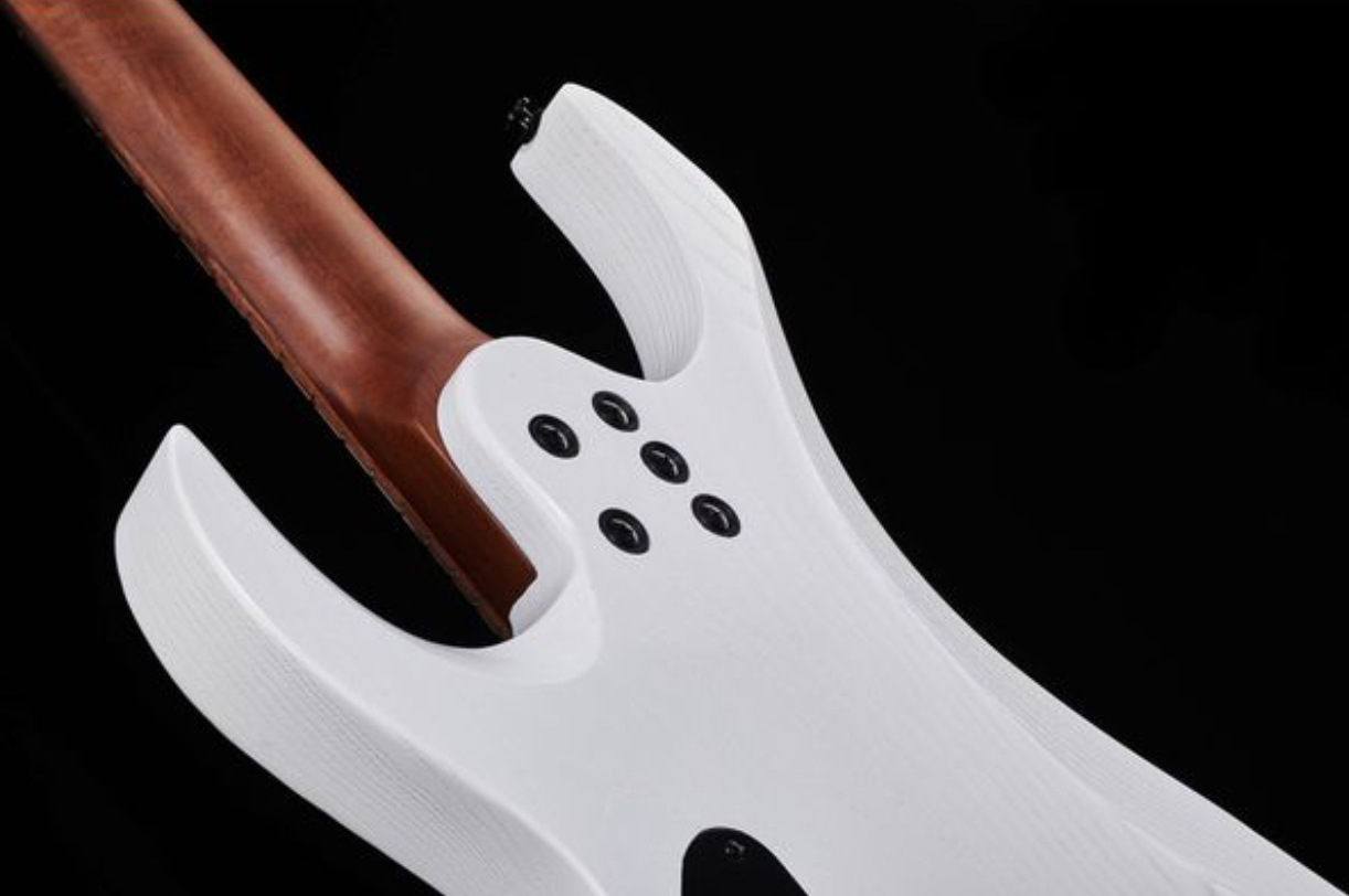 Legator Ninja N7fp Performance 7c Multiscale 2h Ht Eb - White - Guitare Électrique Multi-scale - Variation 5