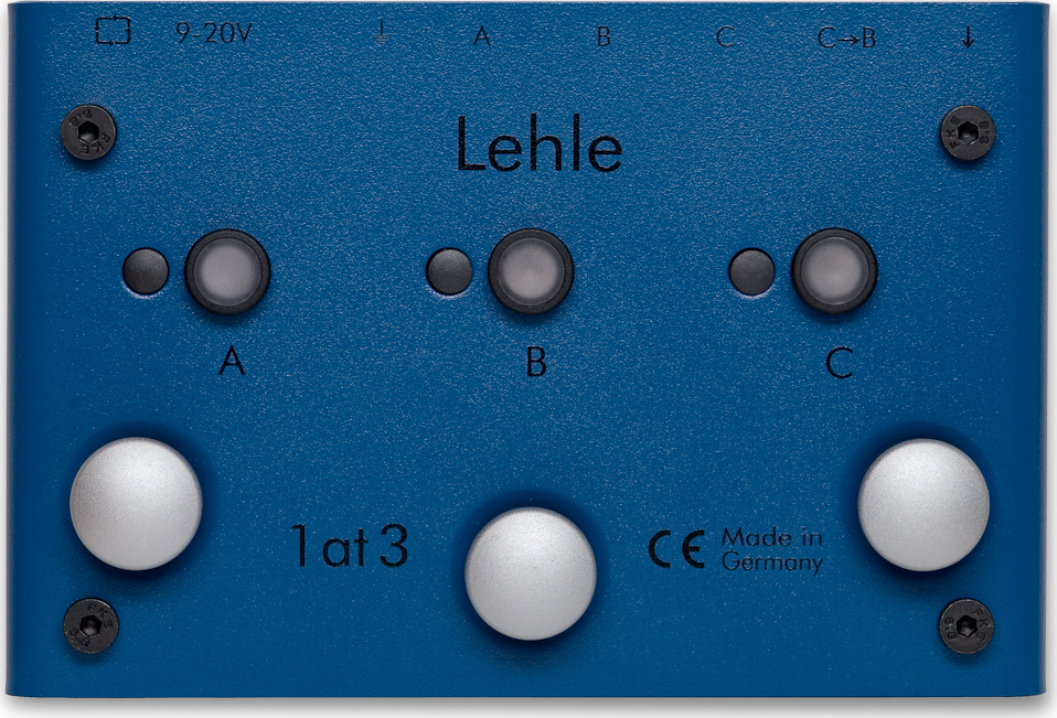 Lehle 1at3 Sgos Switcher 1 Entree 3 Sorties - Footswitch & Commande Divers - Main picture
