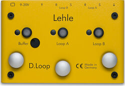 Footswitch & commande divers Lehle DLOOP MIDI INSERT D EFFET EN PEDALE ET MIDI