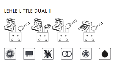 Lehle Little Dual Ii - Footswitch & Commande Divers - Variation 1