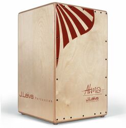 Cajon Leiva Cajon Alma Red Lacquered