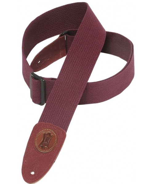 Levy's Mssc8-brn Cotton Guitar Strap 2inc - Sangle Courroie - Variation 1