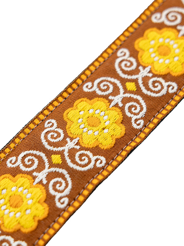 Levy's Courroie Tissu Avec Motifs Hootenany, 4 Portes Mediators, 5 Cm - Design 27 - Sangle Courroie - Variation 1