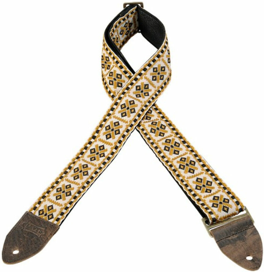 Levy's M8htv-07 Hootenanny Jacquard Guitar Strap 2inc - Sangle Courroie - Main picture