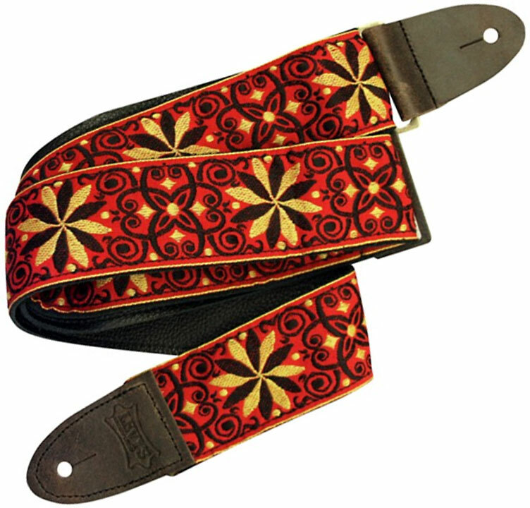 Levy's M8htv-21 Hootenanny Jacquard Guitar Strap 2inc - Sangle Courroie - Main picture