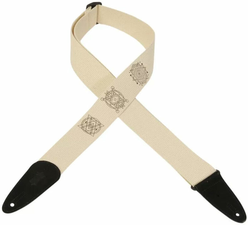 Levy's Mc8ign-003 Cotton Guitar Strap 2inc - Sangle Courroie - Main picture