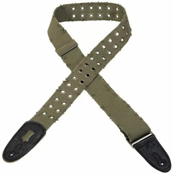 Levy's Mc8twey-grn Cotton Guitar Strap 2inc - Sangle Courroie - Main picture