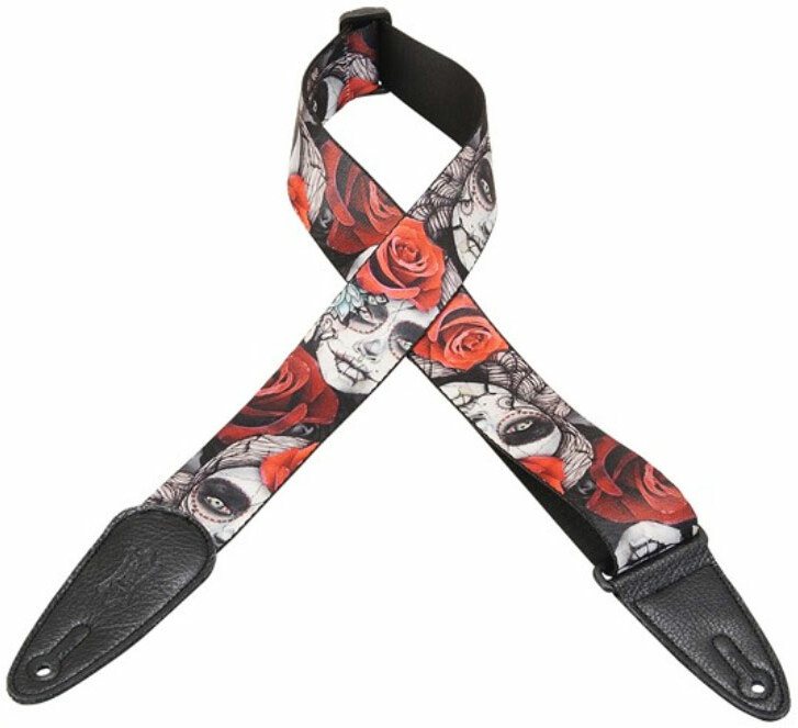 Levy's Mpds2-rr Polyester Guitar Strap 2inc - Sangle Courroie - Main picture