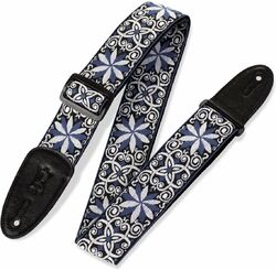 Sangle ukulele & mandoline Levy's 5 cm Tissu Avec Motifs Hootenany Dos Polypropylene Design 010